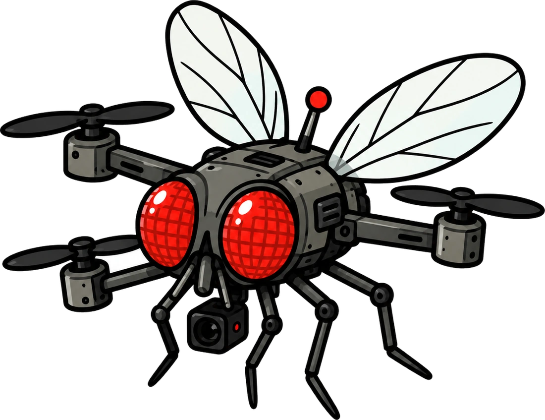 the pilot, two red eyes and no opinion about it
