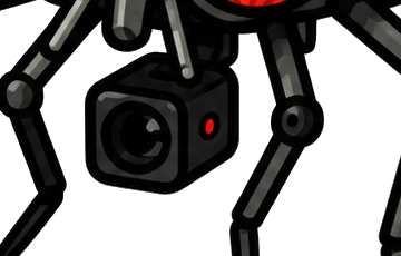 the gimbal cam, one red dot, recording since march